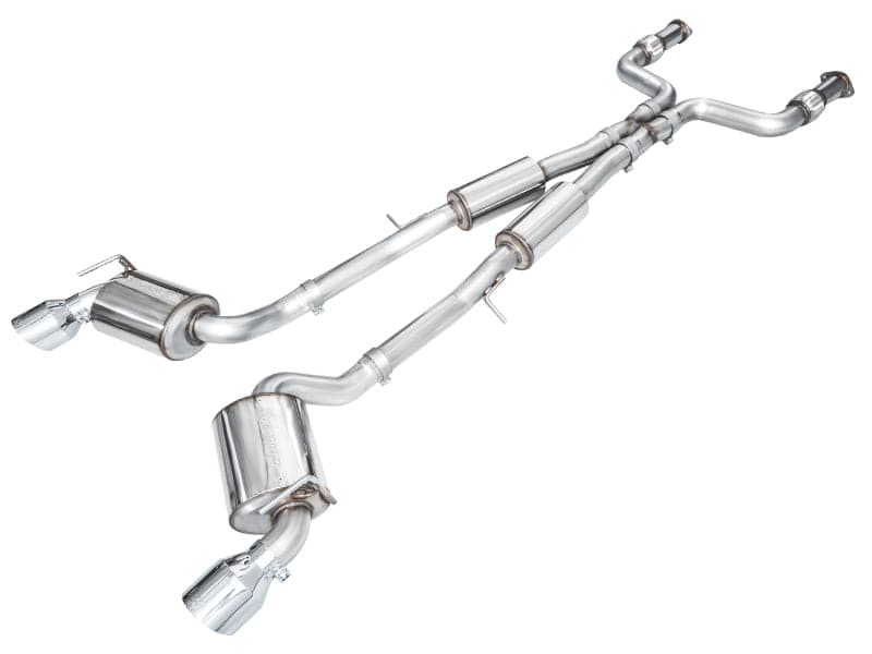 AWE 2023 Nissan Z RZ34 RWD Touring Edition Catback Exhaust System w/ Chrome  Silver Tips (3015-32400)