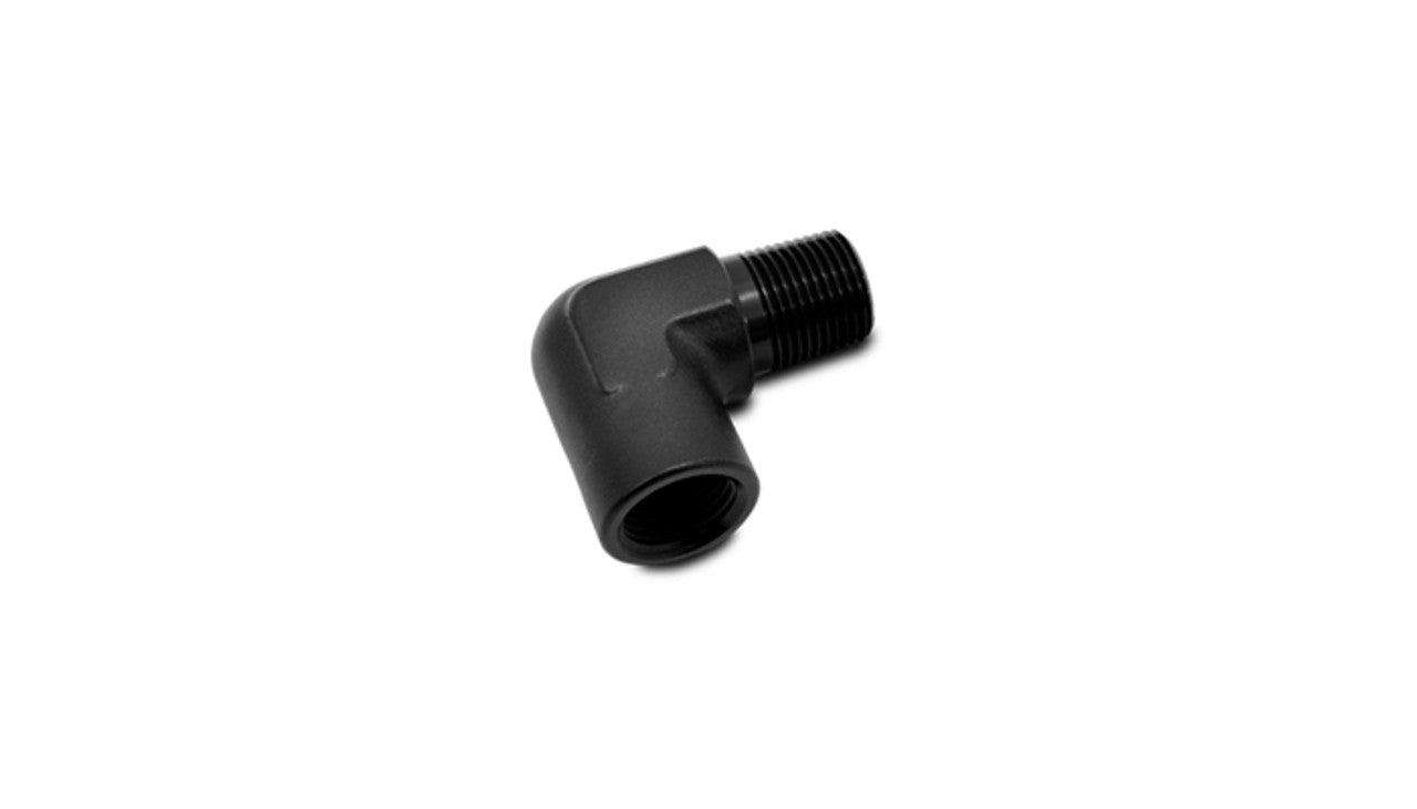 Vibrant 1/8in NPT Female to Male 90 Degree Pipe Adapter Fitting (11340)