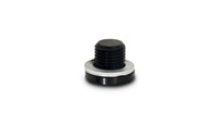 Vibrant M16 x 1.5 Metric Aluminum Port Plug with Crush Washer