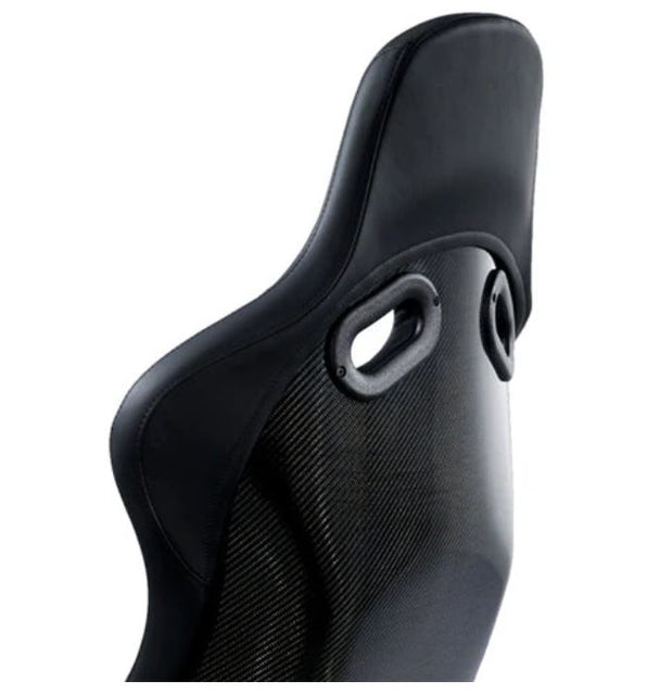 Asiento Recaro Pole Position ABE - Fibra de carbono/cuero negro