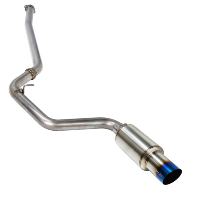 Remark 08-14 Subaru WRX / STI Hatch Cat-Back Exhaust R1 Spec Single Exit Titanium (RK-C1076S-02T)