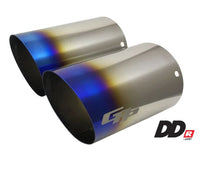 GReddy DD-R Burnt Titanium Tips L=175mm (Pair)