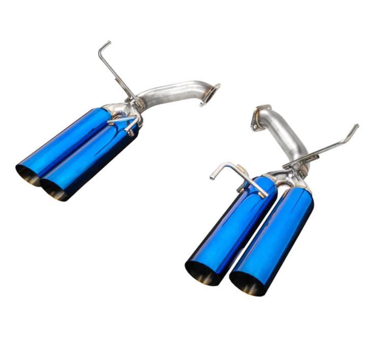 Remark 2022+ Subaru WRX BOSO Edition Axle Back Exhaust w/ Burnt Blue Stainless Tips (RO-TBVB-SL)