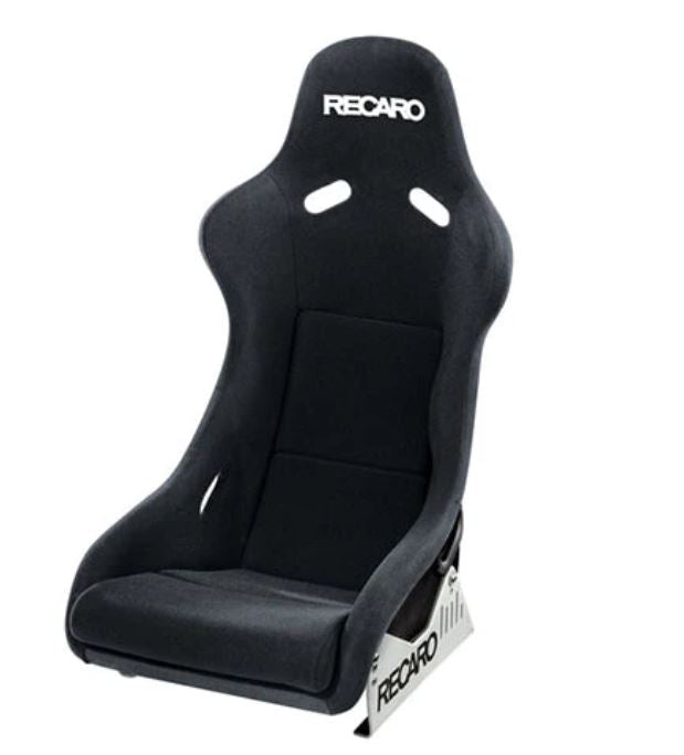 Asiento Recaro Pole Position ABE - Fibra de carbono/cuero negro