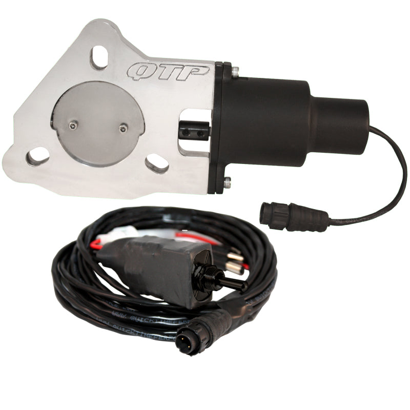 Válvula de corte eléctrica QTP QTEC atornillable de 2,5 pulgadas - Sencilla