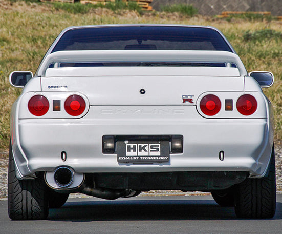 SILENCIADOR SUPER TURBO HKS 89-94 Skyline GT-R TI BNR32 RB26DETT (31029-AN007)