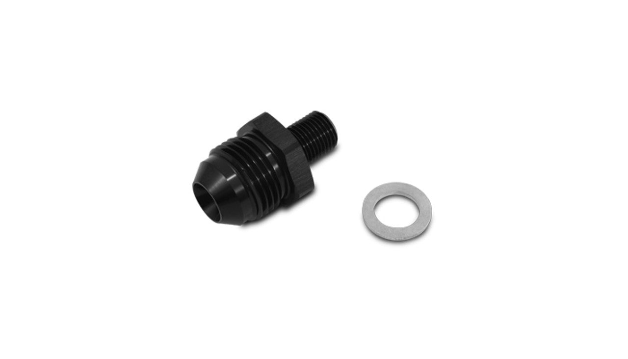 Vibrant -6AN to M14 x 1.5 Water Jacket Adapter Fitting for Garrett BB Turbo GT28 GT30 GT35 AL (10250A)