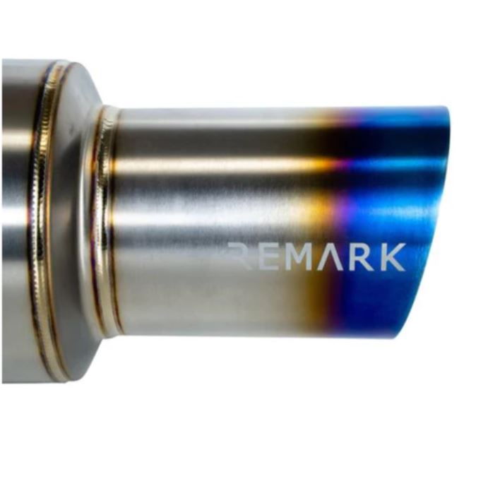 Remark 12-21 Scion/Toyota/Subaru FRS/BRZ/86 Cat-Back Remark Exhaust w/Titanium Burnt Tip (RK-C1063T-03T)