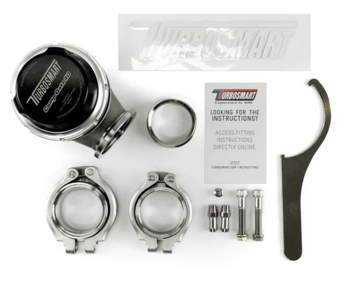 Turbosmart WG40 Compgate 40mm - 5 PSI BLACK  **NOTE:  5 PSI SPRING**