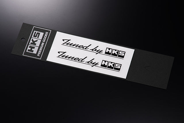 HKS Sticker Tuned by HKS W120 BLACK - (51003-AK143)