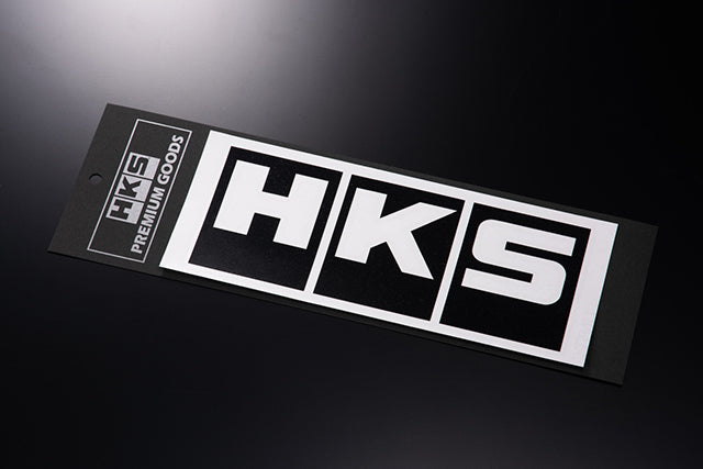 HKS LOGO Sticker W220 BLACK - (51003-AK152)