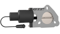 QTP 2.5in Bolt-On QTEC Electric Cutout Valve - Single