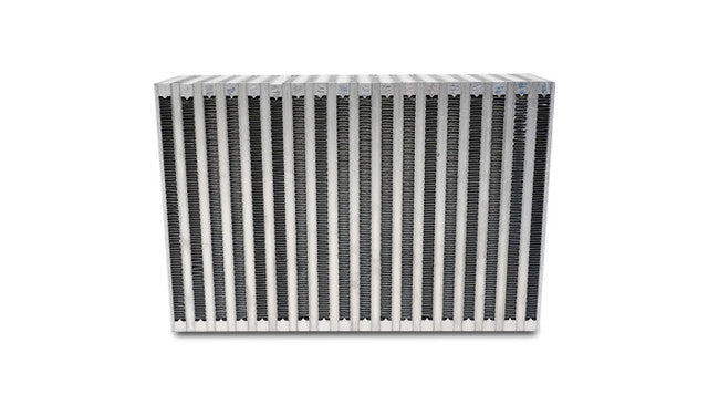 Núcleo de intercooler de flujo vertical vibrante de 12 pulgadas. Ancho x 8 pulgadas. Alto x 3,5 pulgadas. Grueso (12857)