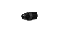 Vibrant -6AN to 3/8in NPT Straight Adapter Fitting - Aluminum