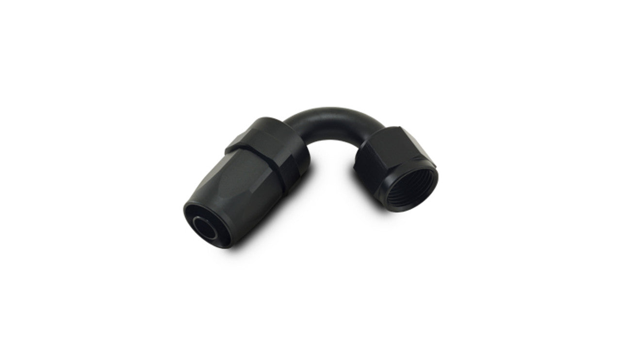 Vibrant -10AN 120 Degree Elbow Hose End Fitting