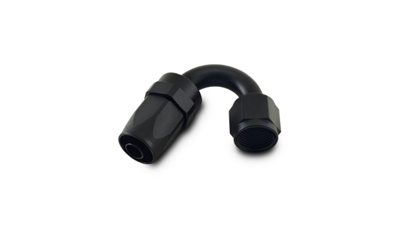 Vibrant -8AN 150 Degree Elbow Hose End Fitting