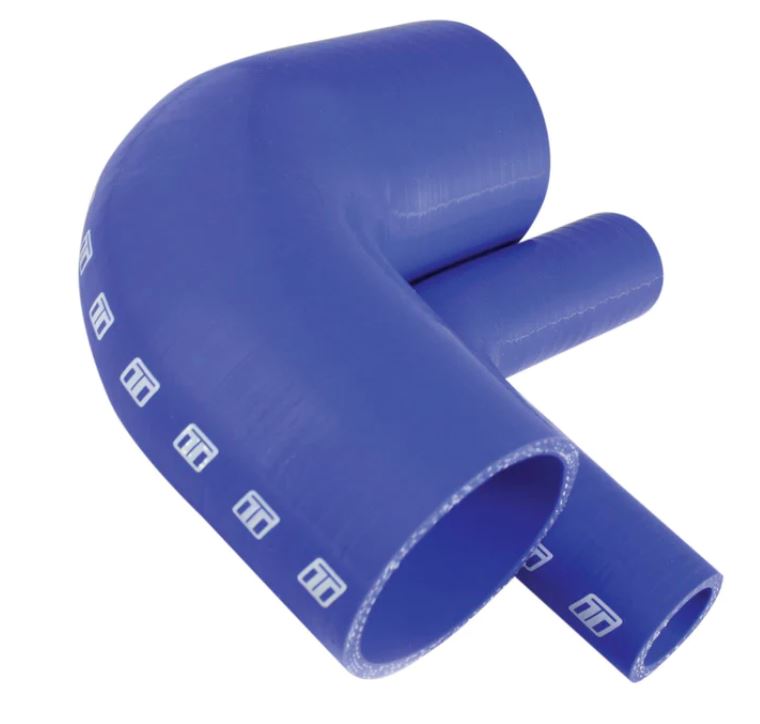 Turbosmart 90 Elbow 1.25 - Blue Silicone Hose