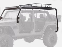 Body Armor 4x4 07-18 Jeep Wrangler JK 2/4 Door Cargo Roof Rack Box 1 Of 2 | JK-6124-1 Scratch & Dent