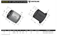 Whiteline Plus 95-04 Nissan Pathfinder R50 Rear Panhard Rod Bushing