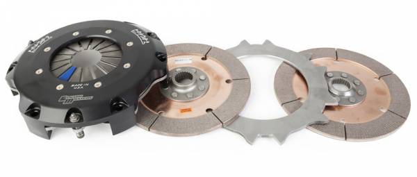 Clutch Masters 86-93 Toyota Supra 2.8L Kit de embrague de disco doble con volante de aluminio (16018-TD7R-A)