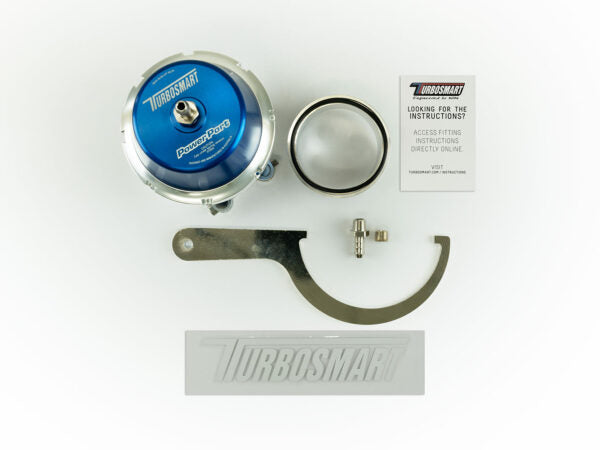 Turbosmart BOV Power Port - Blue (TS-0207-1001)