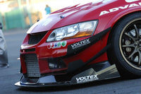 Voltex Mitsubishi EVO VIII / IX SPL Carbon Twin Canard for Cyber Edition Bumper