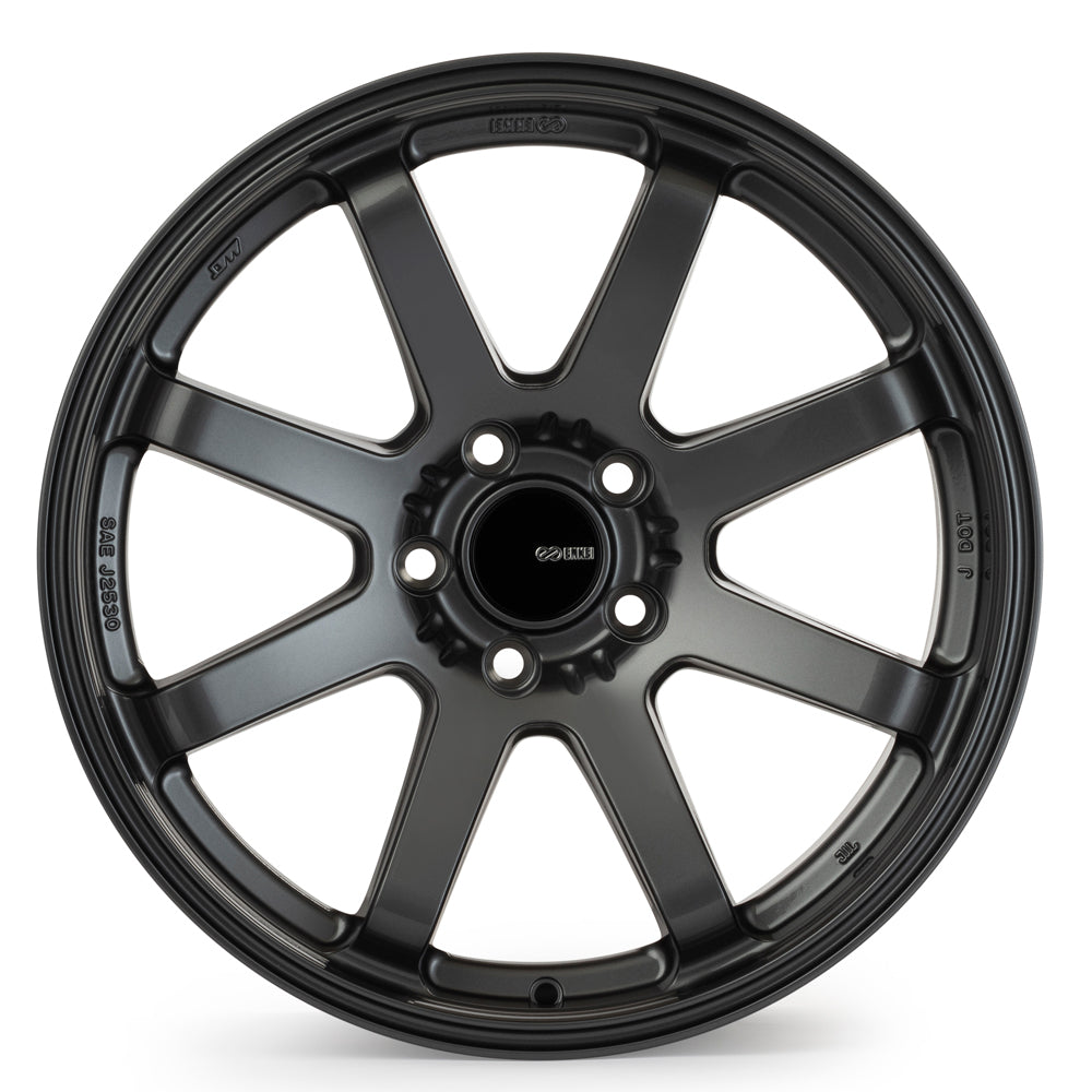 Enkei Vanquish 18x9.5" 5x120 +45mm Gloss Gunmetal Wheel