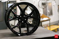 Vossen HF-5 20x9 / 5x112 / ET25 / Flat Face / 66.5 - Gloss Black