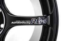 Advan RG-4 17x9 +35 5-114.3 Rueda negra semibrillante