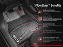 COBB 08-14 Subaru WRX / 08-14 STI / 09-12 2.5GT Front and Rear FloorLiner by WeatherTech - Black