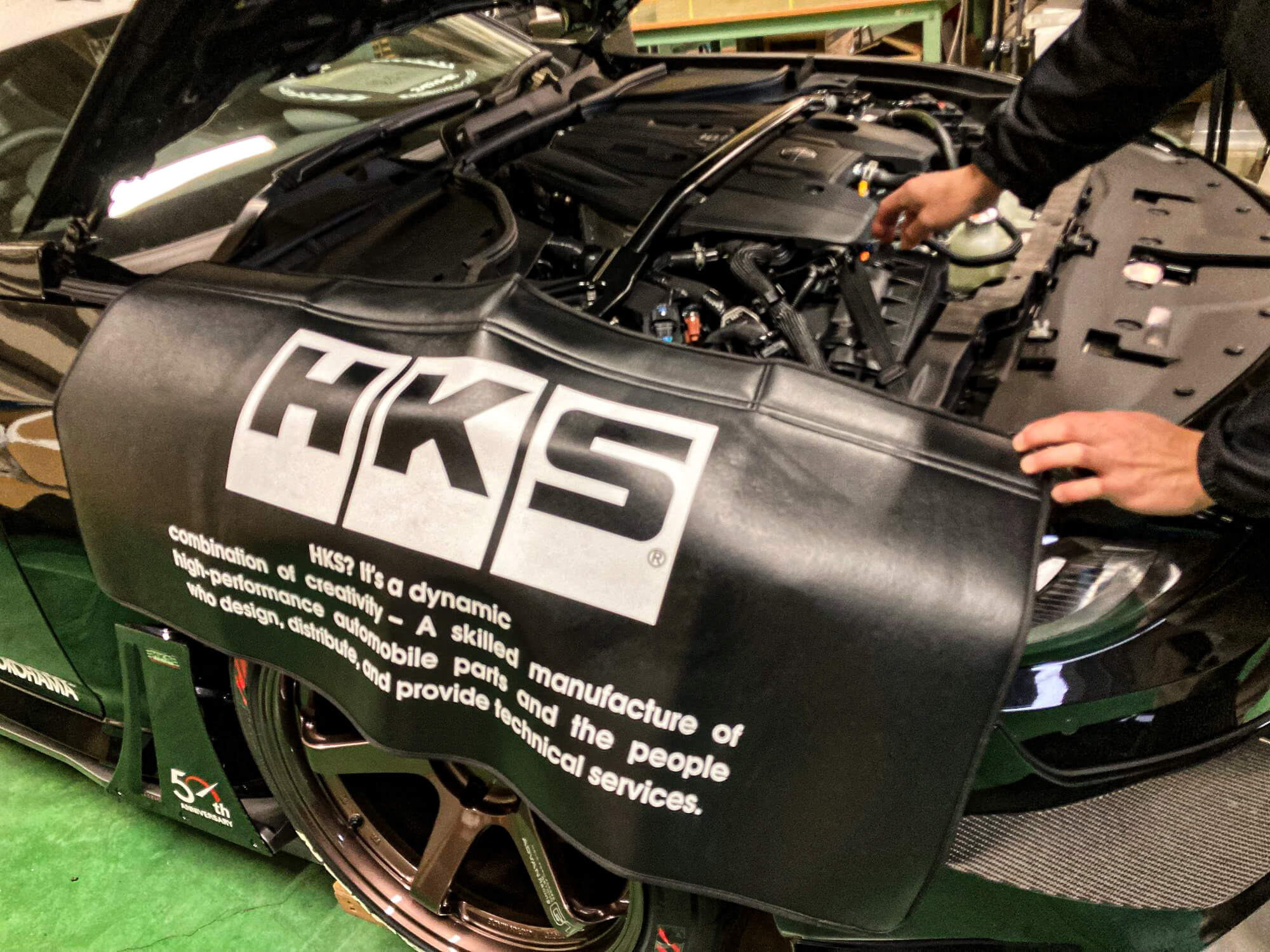 HKS Mechanic Fender Cover