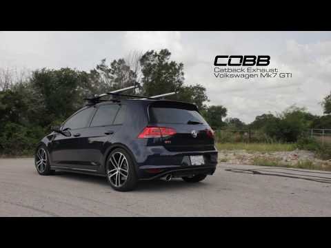 Cobb 14-17 Volkswagen GTI (MK7) Escape con respaldo de gato (5V2100)