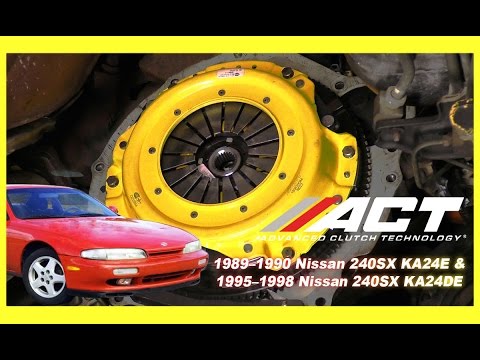ACT 1989-1998 Nissan 240SX XT/Race Rigid 6 Pad Clutch Kit