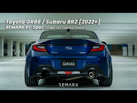 Remark 2022+ Toyota GR86 / Subaru BRZ Burnt Titanium Catback Exhaust System (RK-C1063T-04T)