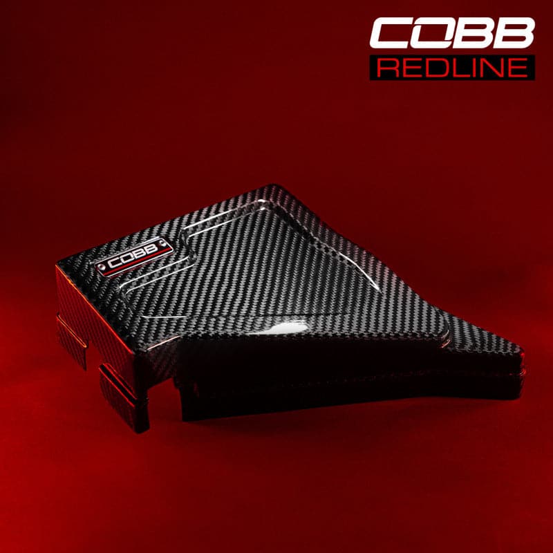 Cobb 08-21 Subaru WRX/STI (2018 Type RA / 2019 S20) Cubierta de fusibles Redline - Acabado brillante (844660)