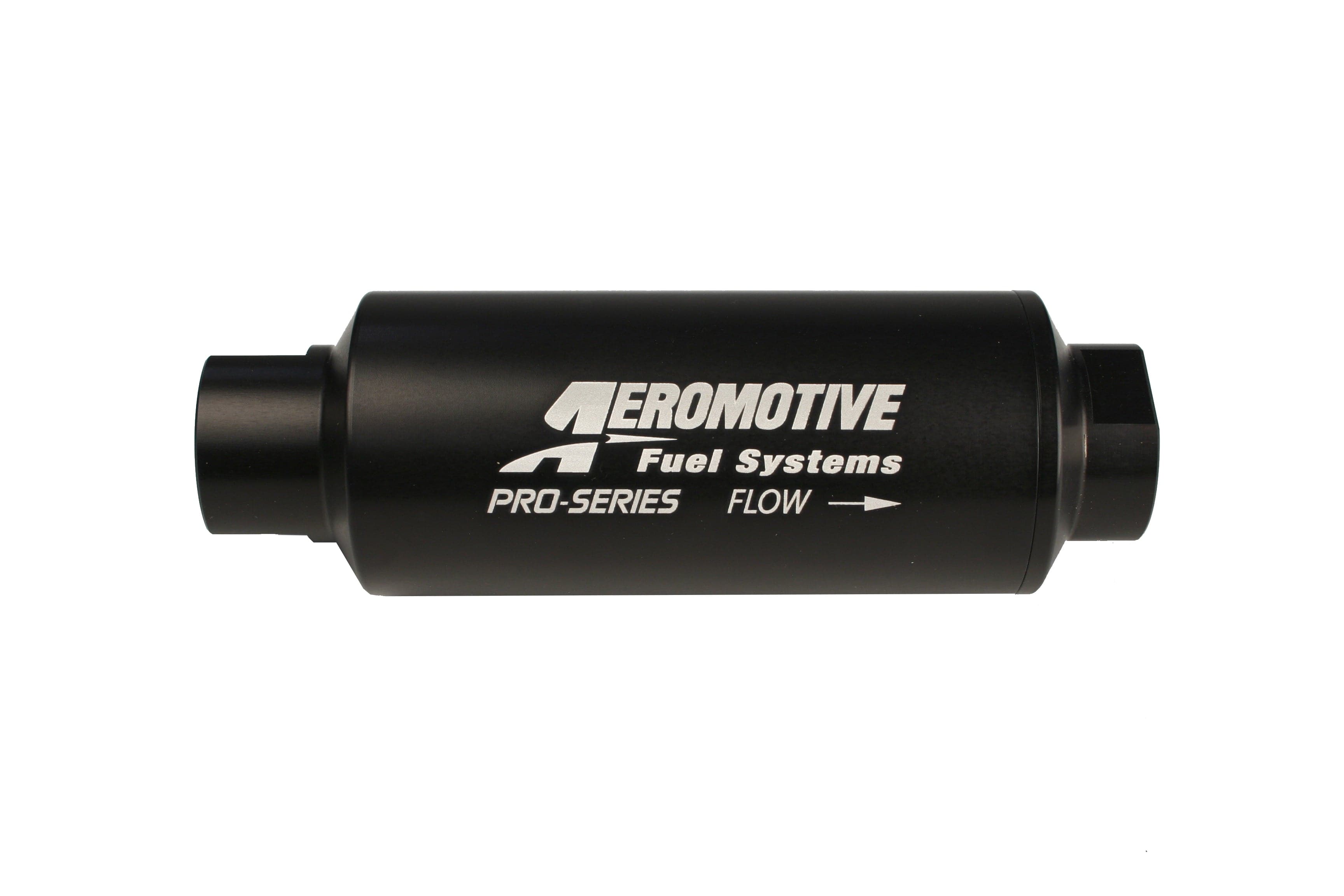 Filtro de combustible en línea Aeromotive Pro-Series - AN-12 - Elemento SS de 100 micrones (12302)