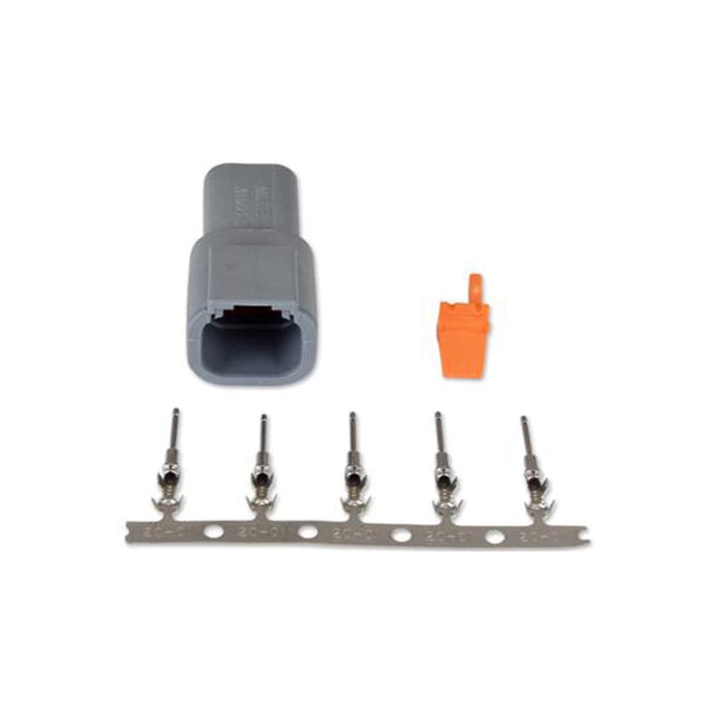 AEM DTM Style 4-Way Receptacle Connector Kit with 5 Male Pins