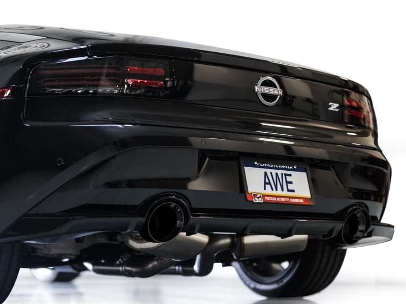 AWE 2023 Nissan Z RZ34 RWD Touring Edition Catback Exhaust System w/  Diamond Black Tips (3015-33400)