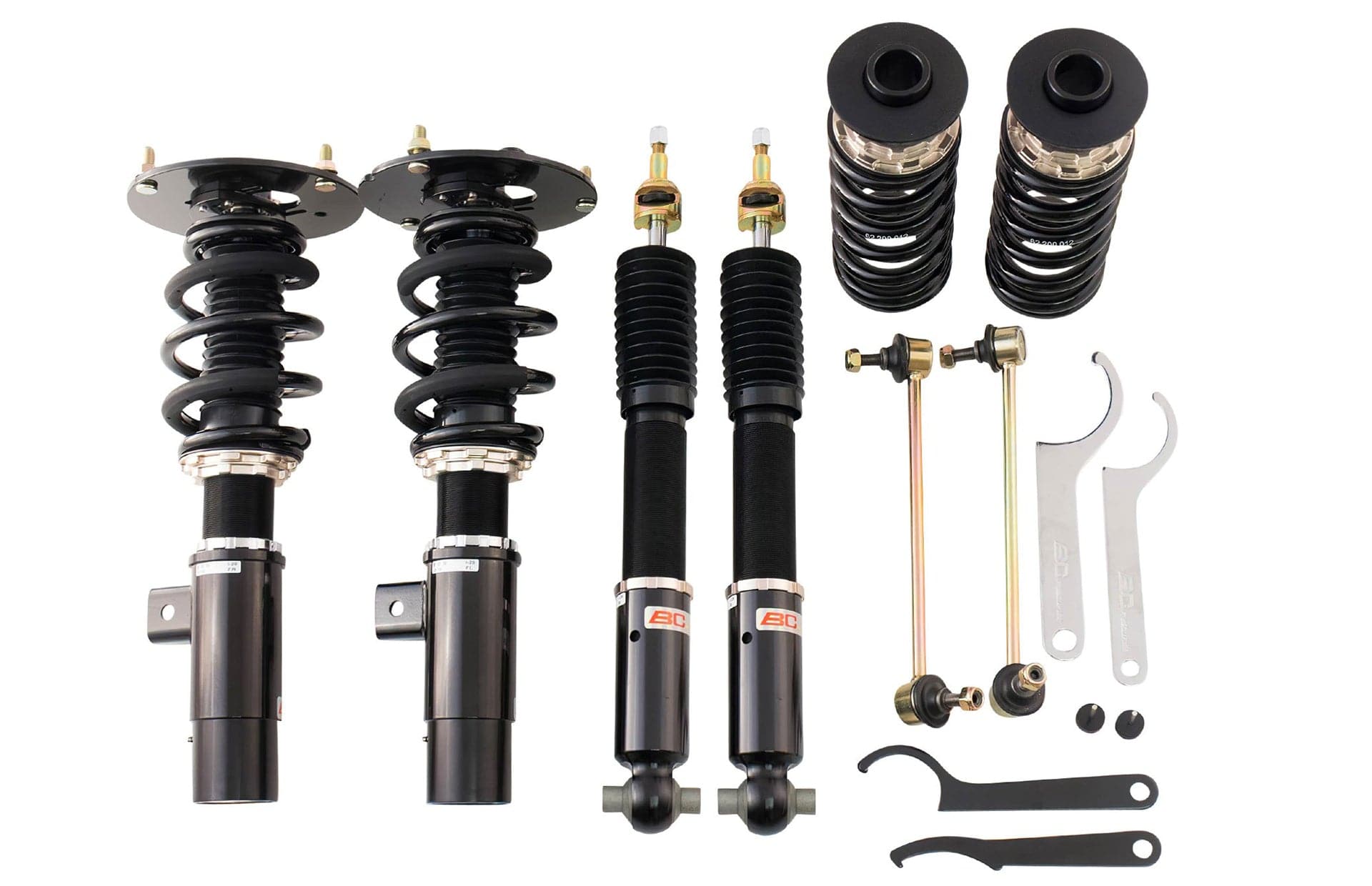 BR Coilovers for 12- BMW 3 Series F30 3-Bolt Top Mounts