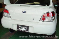 Escape HKS Super Turbo Cat-Back para Impreza WRX y STi 2002-2007.