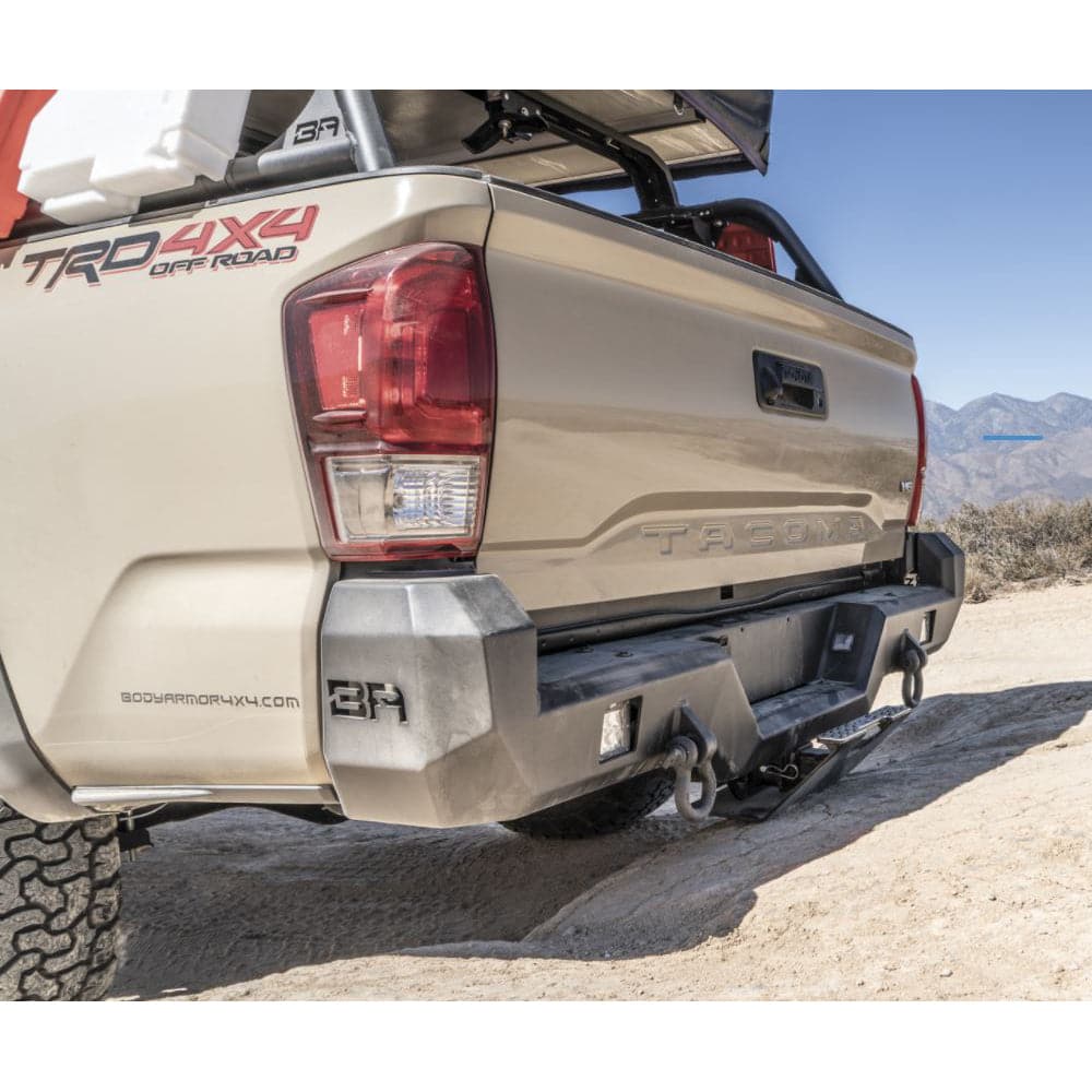 Body Armor 4x4 2016+ Toyota Tacoma Pro Series Rear Bumper (bodTC-2963)