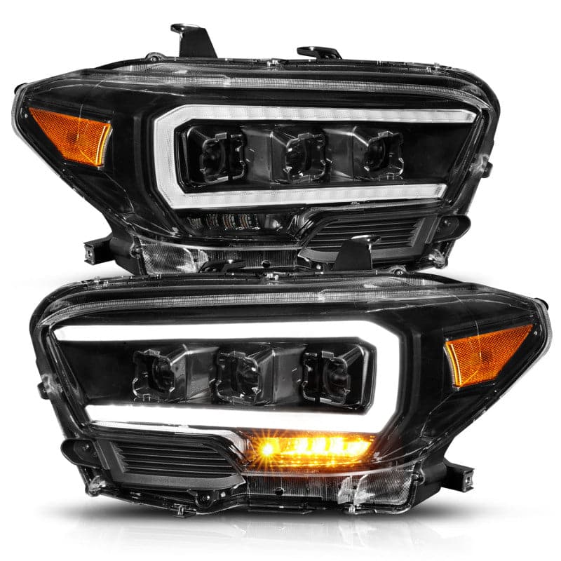 ANZO 2016-2021 Toyota Tacoma TRD LED Projector Headlights