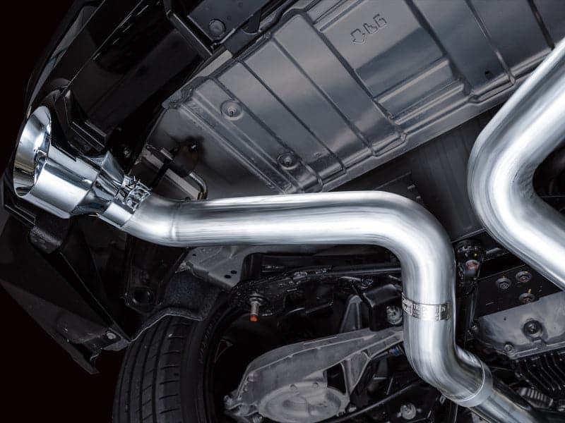 AWE 2023 Nissan Z RZ34 RWD Track Edition Catback Exhaust System w/ Chrome  Silver Tips (3020-32400)