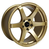 Rueda dorada Enkei T6S de 18 x 8, 45 mm, con patrón de pernos 5 x 100, diámetro 72,6