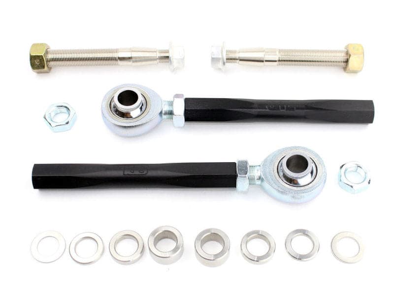 SPL Parts 2009+ Nissan 370Z Extremos de barra de acoplamiento exterior delantero ajustables para Bumpsteer