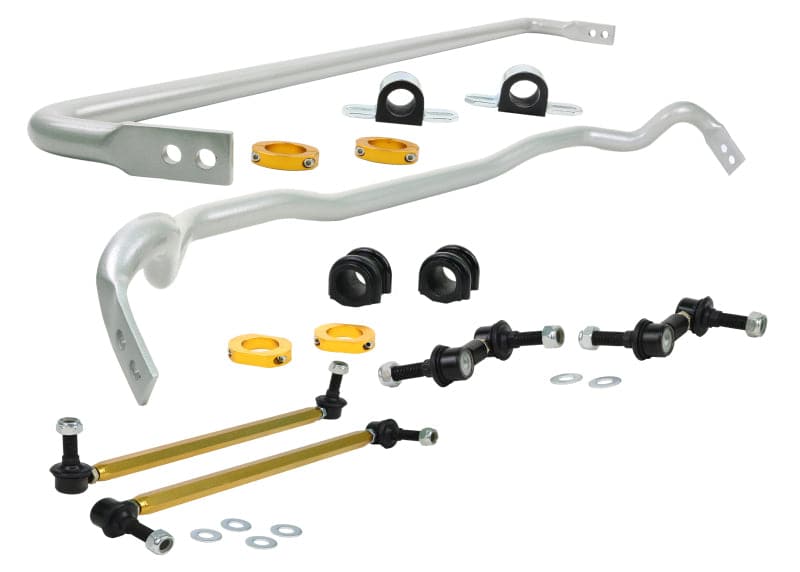 Whiteline 09-16 Hyundai Genesis BH DH Premium Front & Rear Sway Bar Kit