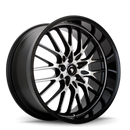 Konig Lace 17x7 10x100/114.3 ET40 Negro/Radio Machine