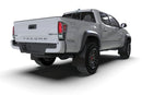 Rally Armor 16-23 Toyota Tacoma Black Mud Flap w/ Metallic Black Logo