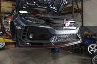 Separador de labios delantero de carbono EVS Tuning V2 - Honda Civic Type R FK8 17-21 