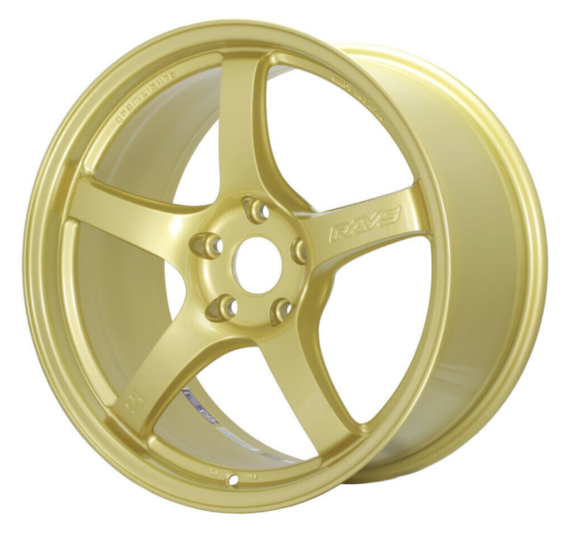 Gram Lights 57CR 17x9 +38 5x114.3 E8 Gold Wheel *Kami Exclusive ...